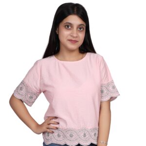 EMBROIDERY TOP FREE SIZE